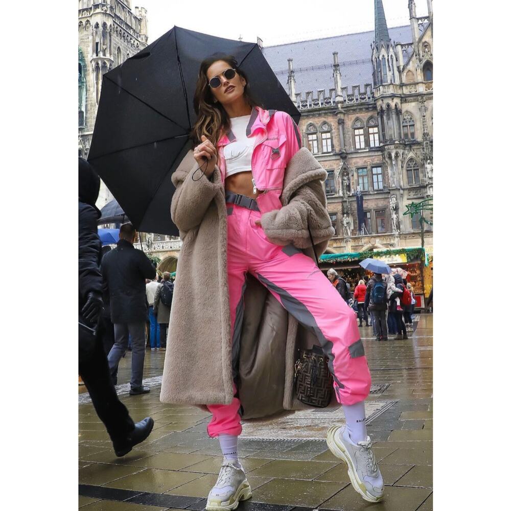 I.AM.GIA Neptune Jacket and Pants Hot Pink Tracksuit‎ SET XS